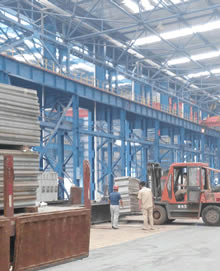 鋼廠輕質隔墻板施工案例